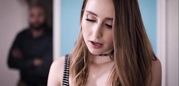  Laney Grey gets deceived by her lusty uncle and fucked her so hard in doggystyle position